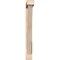 Ekena Millwork Traditional Block Smooth Bracket w/ Offset Brace, Douglas Fir, 5 1/2"W x 42"D x 48"H BKT0604X42X48TRA05SDF - alternate 3